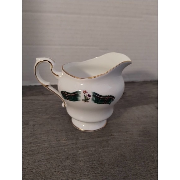 Royal Adderley New Foundland Tartan Creamer - Picture 1 of 9
